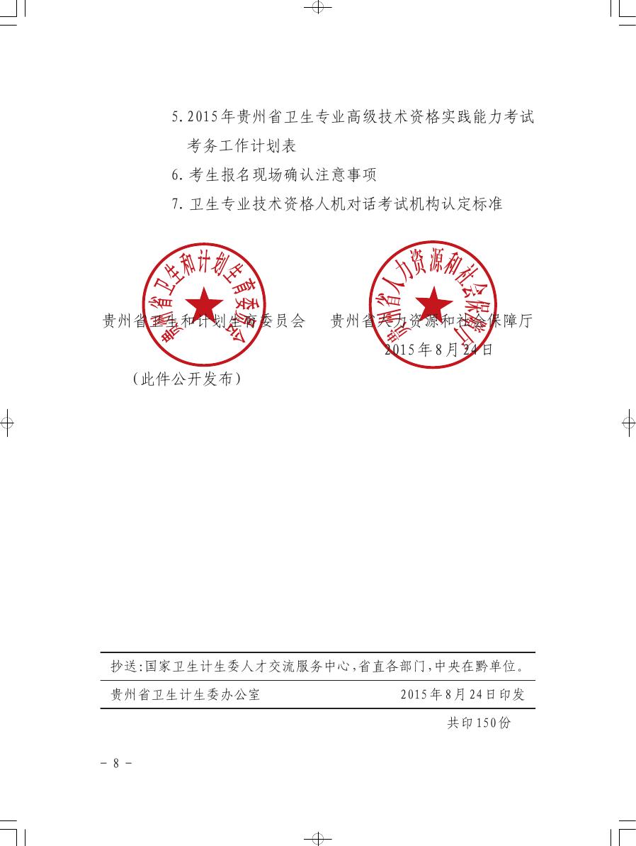2015FʡlI߼gY`ԇ֪ͨ